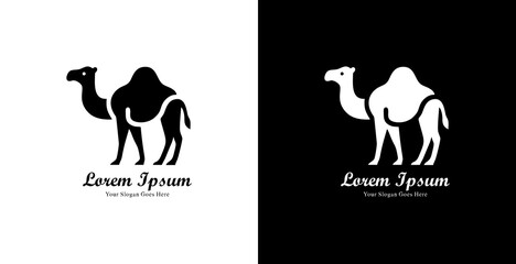 Camel logo design with modern style