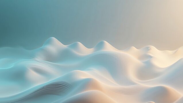 Dreamy gradient texture background with a sculpted surface impression