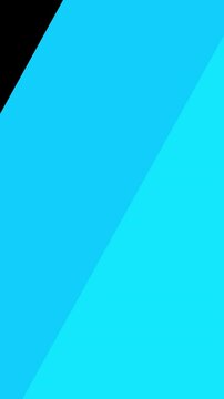 Set of dynamic motion graphics transition for vertical video format. Clear sky blue colors, original geometry, 4k and alpha png background
