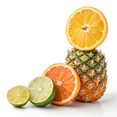 lemon and lime, citrus fruits, 