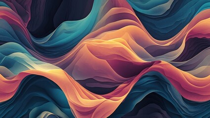 Vibrant abstract texture created with generative ai