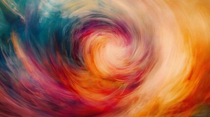 colorful abstract swirl