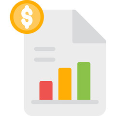 Financial Integration Flat Icon