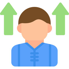 Skill Enhancement Flat Icon