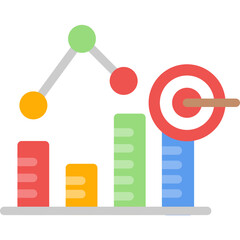 Business Achievement Flat Icon