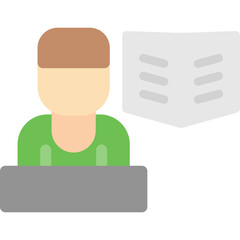 Storytelling Flat Icon