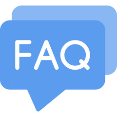 Info FAQ Flat Icon