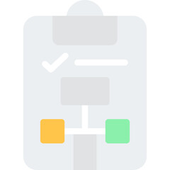 Obraz premium IT Planning Flat Icon