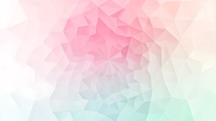 Pastel Triangle Geometric Background.