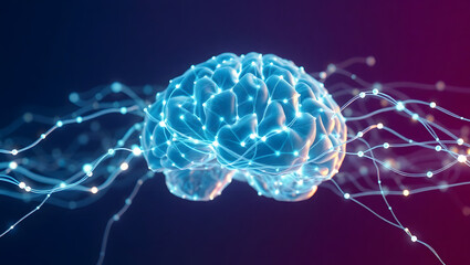 Mesmerizing AI Brain Neural Network Visualization