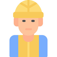 Production Supervisor Flat Icon