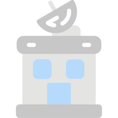 TV Studio Flat Icon