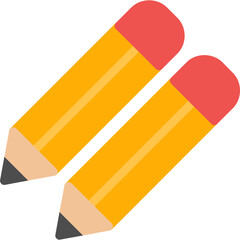 Teaching Pencil Flat Icon
