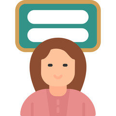 Teacher's Classroom Flat Icon
