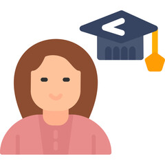 Teacher's Leadership Flat Icon
