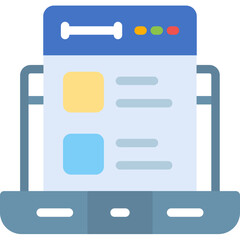 User Task Analysis Flat Icon