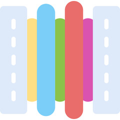 Accordion Flat Icon