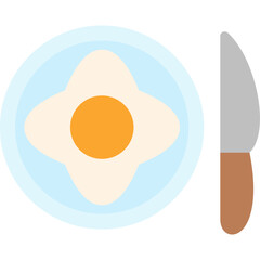 Breakfast Flat Icon