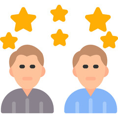 Friendship Celebration Flat Icon