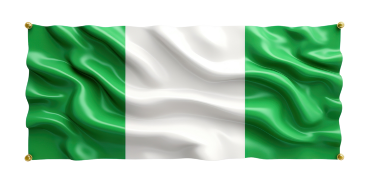 PNG Nigeria flag banner nigeria white nigeria flag. - Powered by Adobe