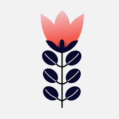 Modern and Artistic Botanical Illustrations with Nature Inspired Elements for Various Digital Projects