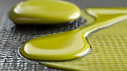 Obraz premium Liquid Paint Flowing On Textured Surface