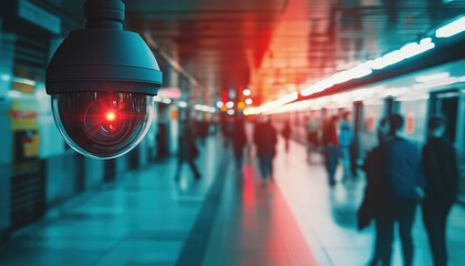 Advanced Technology For Effective Surveillance: Iot Cctv Indoor Camera System With Motion Detection For Ensuring Safety At Train Stations
