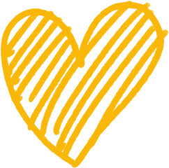 heart color pencil