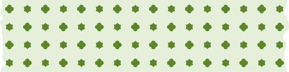 Vector set of colorful washi tapes with various patterns, ideal for scrapbooking, journaling, DIY crafts, and decoration projects. Isolated on white background.