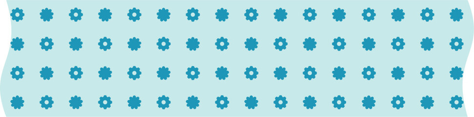 Vector set of colorful washi tapes with various patterns, ideal for scrapbooking, journaling, DIY crafts, and decoration projects. Isolated on white background.