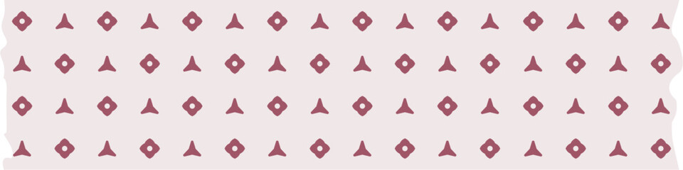 Vector set of colorful washi tapes with various patterns, ideal for scrapbooking, journaling, DIY crafts, and decoration projects. Isolated on white background.