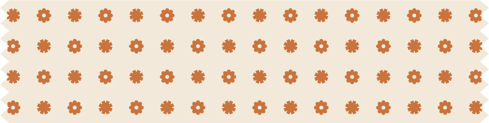 Vector set of colorful washi tapes with various patterns, ideal for scrapbooking, journaling, DIY crafts, and decoration projects. Isolated on white background.