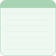 Vector collection of sticky paper notes in different colors and shapes. Ideal for office use, reminders, planners, and school projects. Isolated on white background.