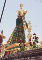 Palm Sunday Procession, Jesus Nazareno de la Merced. Lent and Holy Week in Antigua, Guatemala