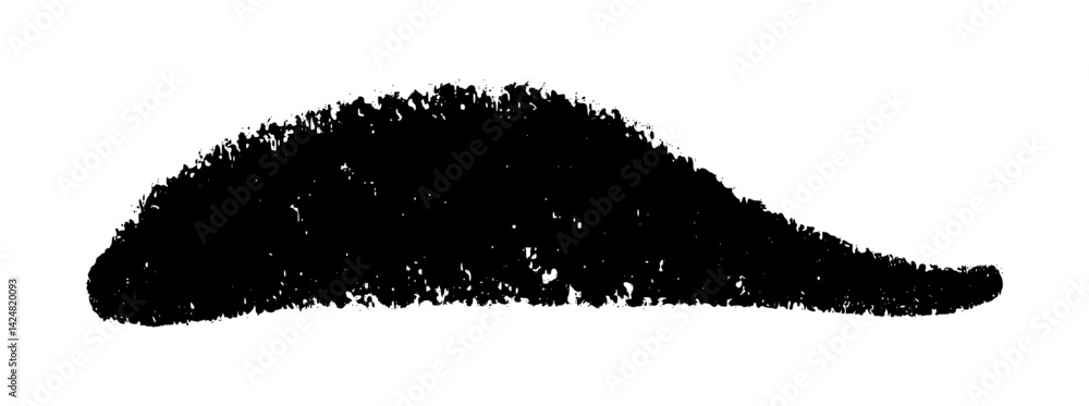 Aufkleber abstract wavy thin line. squiggle elements banner. pattern with scribble, wiggle and undulate. vecto