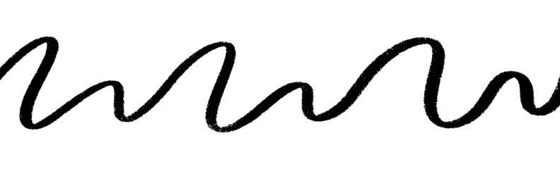 Fototapeta premium Swoosh, swash underline stroke set. Abstract wavy thin line. Squiggle elements. Vector isolated illustration