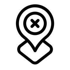 Obraz premium location icon