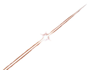 Fototapeta premium Abstract Illustration Of Dynamic Light Flare With Starburst On Transparent Background