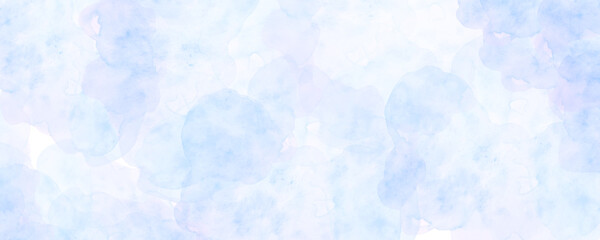 紫陽花をイメージしたやわらかな水彩背景　テクスチャ　水彩　花　紫陽花　