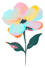 Obraz premium PNG Flower illustration background petals.