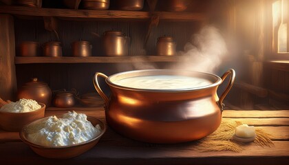 K&auml;sebruch im Kupferkessel &ndash; Der Anfang des K&auml;segl&uuml;cks