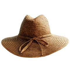 Straw hat sun protection summer fashion accessory woven texture