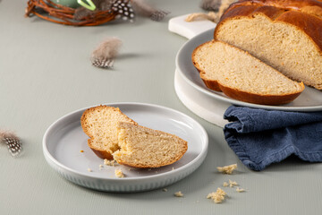 Traditional Portuguese Easter bread