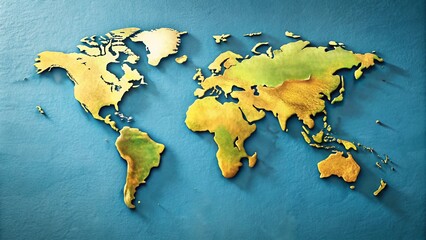 Canary Islands Location Map: Minimalist Atlas Style