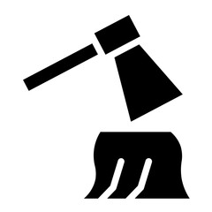 Forest Global Acid Line Icon