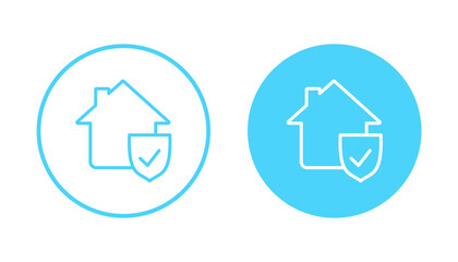 Obraz premium home insurance icon vector. home protection sign and symbol