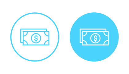 Money icon vector. Money sign and symbol