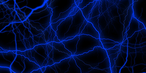 Massive lightning bolt with branches isolated on black background. Branched lightning bolt. Electric bolt. Thunder Stock Image in Black Background. Massive lightning bolt with branches isolated.