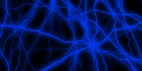 Massive lightning bolt with branches isolated on black background. Branched lightning bolt. Electric bolt. Thunder Stock Image in Black Background. Massive lightning bolt with branches isolated.