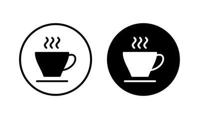 coffee cup icon vector illustration. cup a coffee sign and symbol